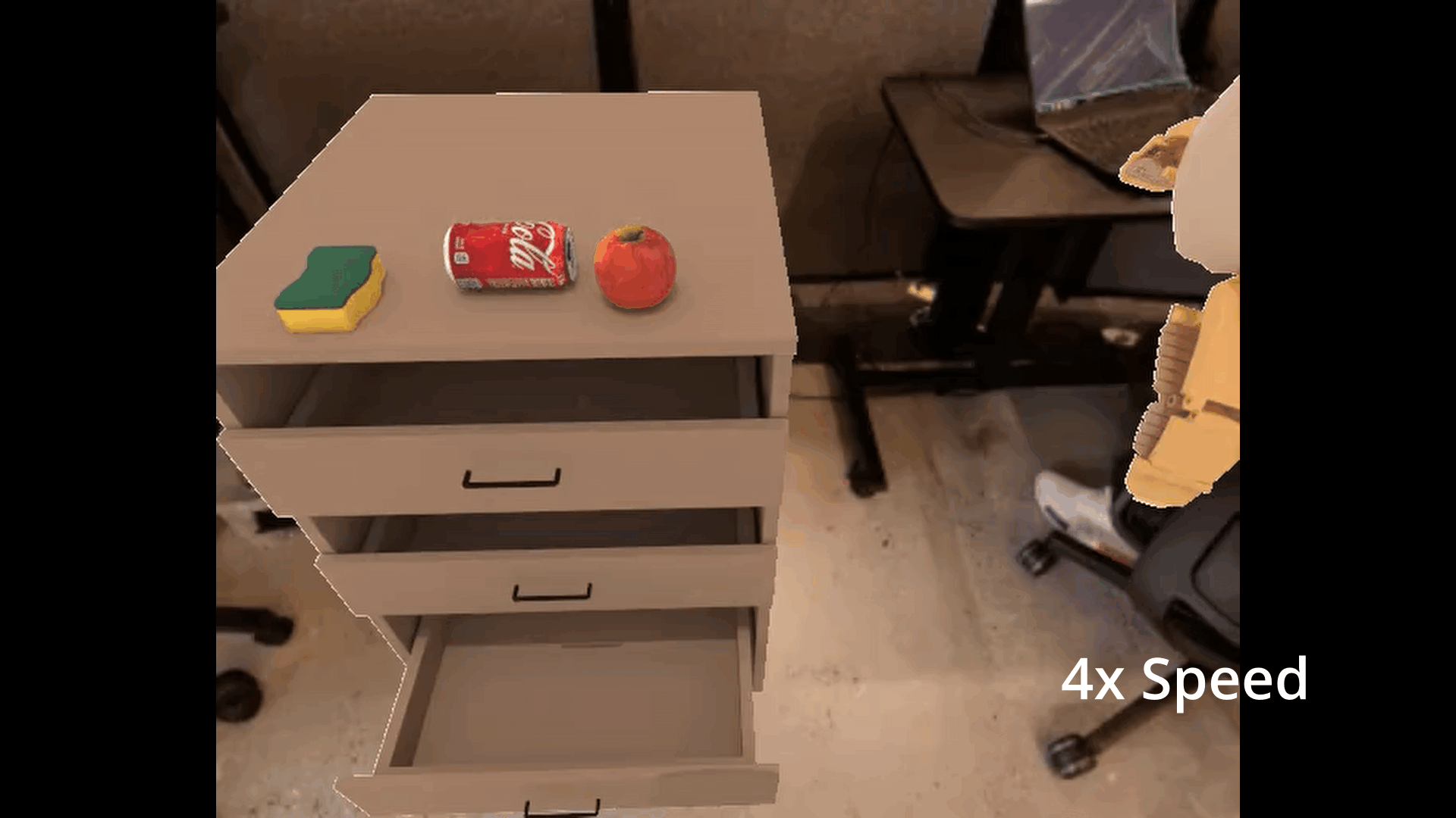 Fine-tuned OpenVLA Success